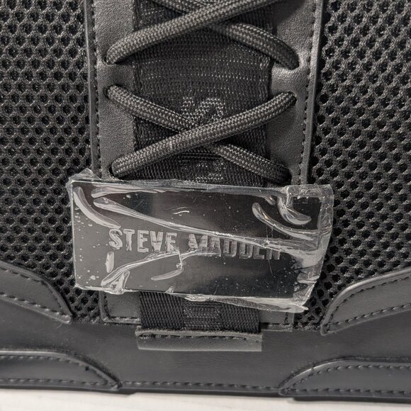 Steve Madden - leather black small purse with removable strap - New - Picture 2 of 12